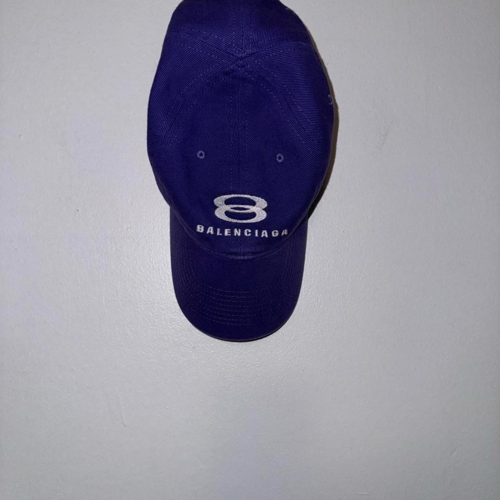 Balenciaga Violet and Red Logo Cap - Picture 2 of 8